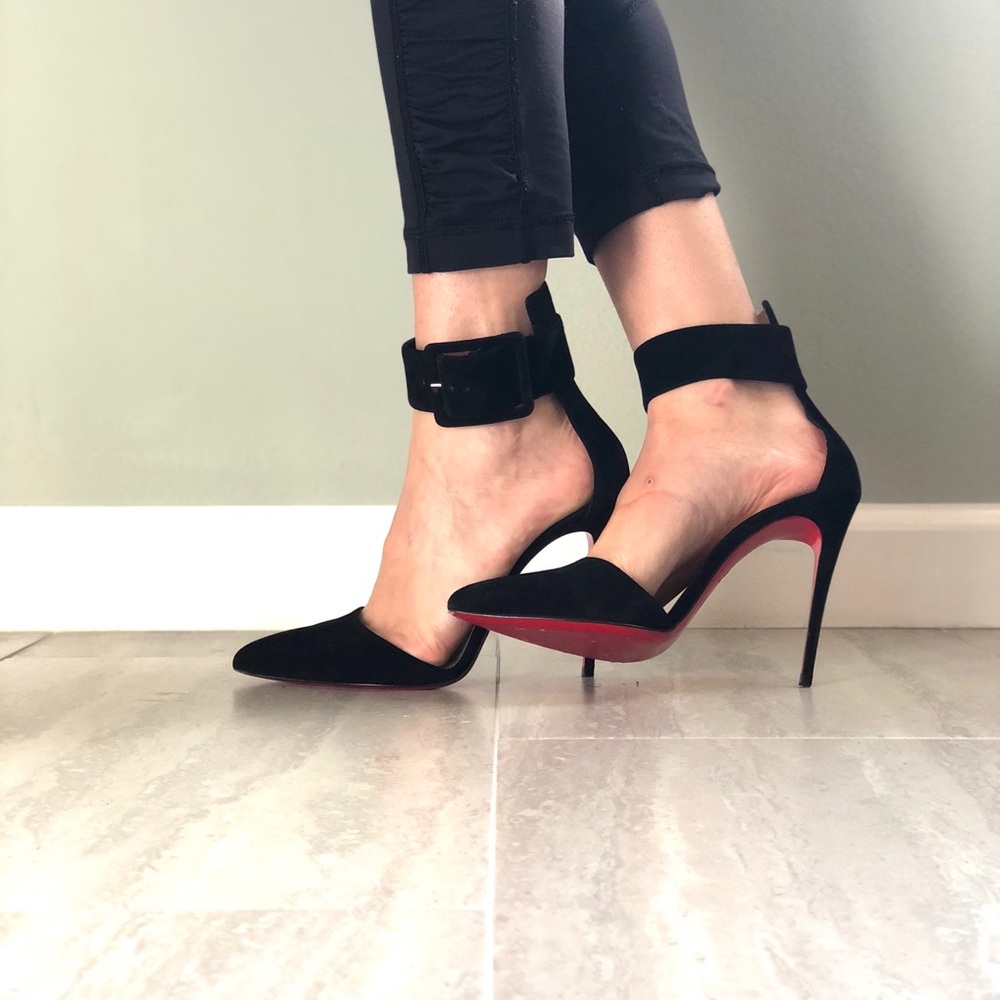 Christian Louboutin Suede Pumps